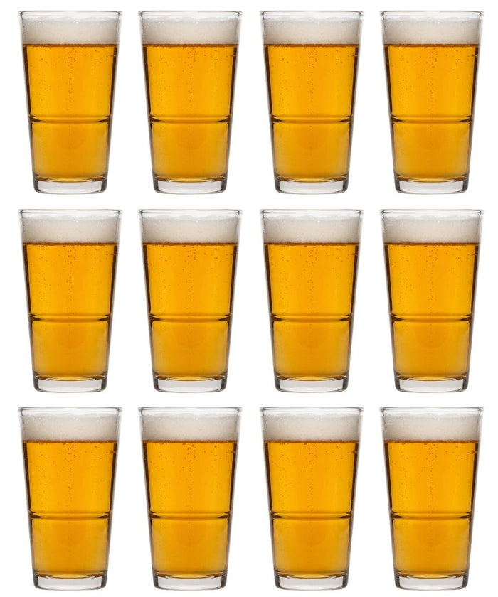 Cookinglife Bierglazen Vaasje / Amsterdammer 340 ml - 12 stuks