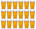 Cookinglife Bierglazen Vaasje / Amsterdammer 340 ml - 18 stuks
