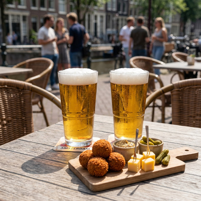 Cookinglife Bierglazen Vaasje / Amsterdammer 340 ml - 18 stuks