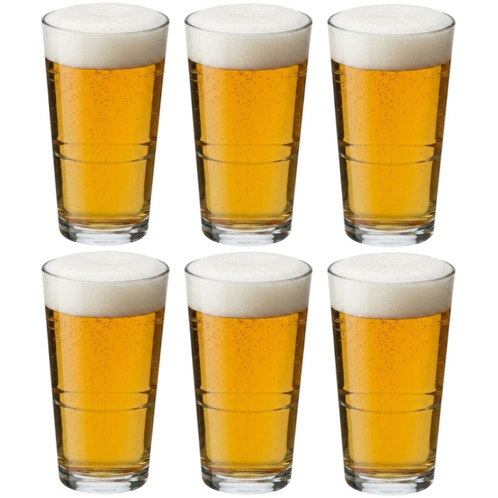 Cookinglife Bierglazen Vaasje / Amsterdammer 340 ml - 6 stuks