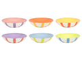 Cookinglife Diepe Borden / Pastaborden Summer Vibes ø 21 cm - 6 stuks