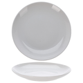 Cookinglife Dinerbord Porselein Ø 27 cm - 4 Stuks - Strak Modern Bord Wit