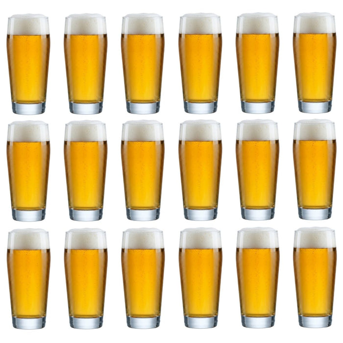 Cookinglife Duitse Bierglazen Willybecher 330 ml - 18 stuks