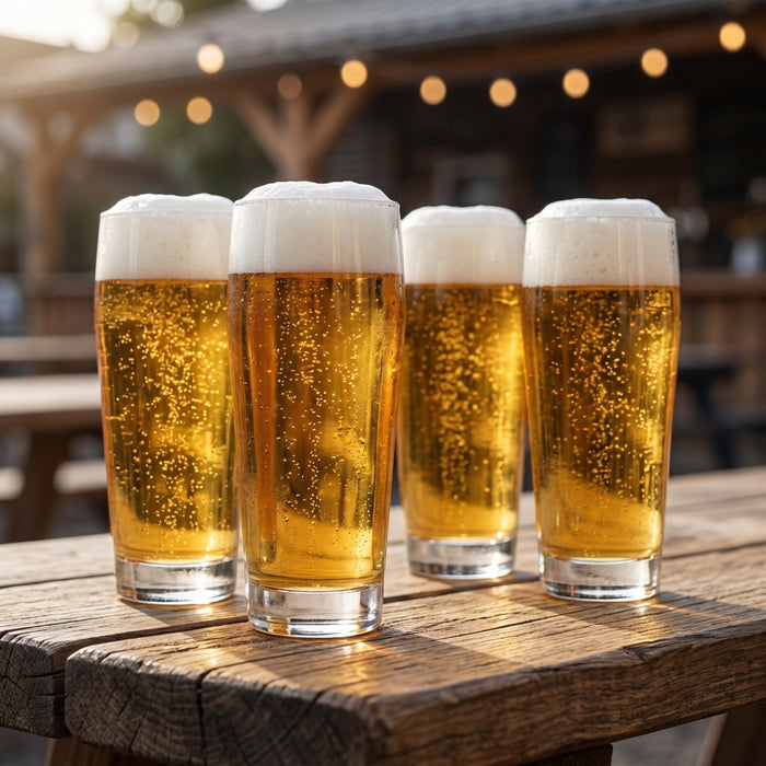 Cookinglife Duitse Bierglazen Willybecher 330 ml - 18 stuks