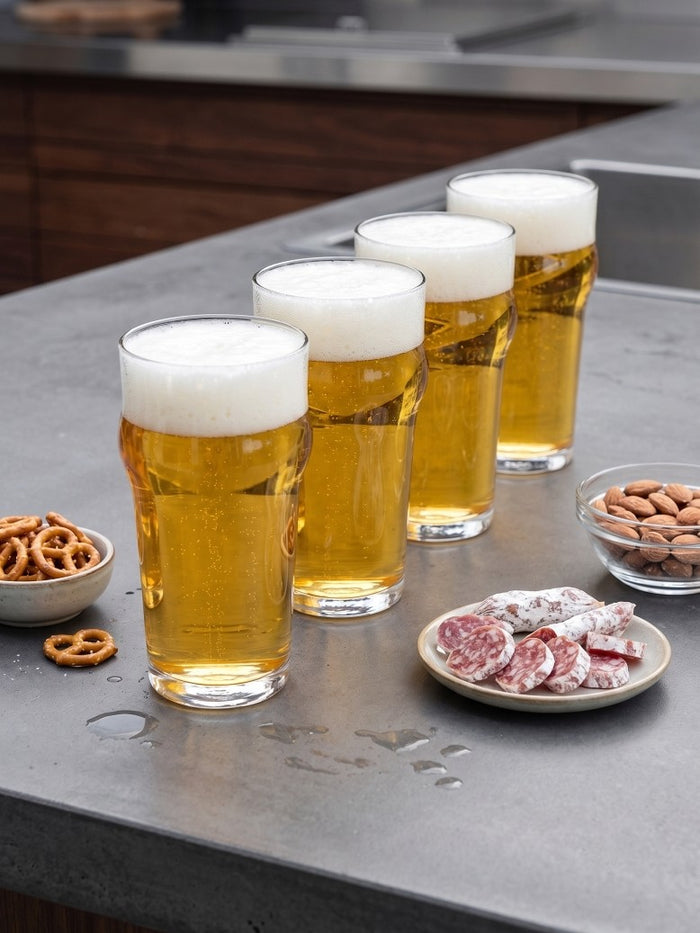 Cookinglife Engelse Bierglazen Nonic 340 ml - 12 stuks