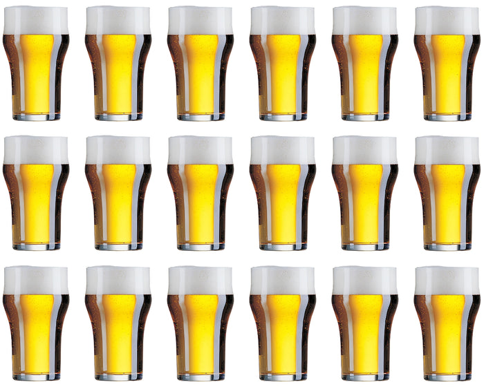 Cookinglife Engelse Bierglazen Nonic 340 ml - 18 stuks
