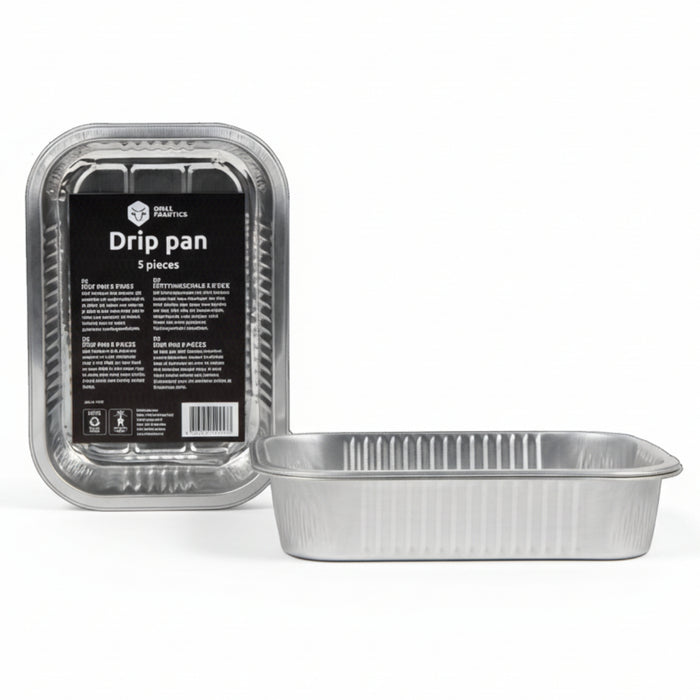 Cookinglife Grill BBQ Aluminium Bakjes / BBQ Grill Tray - 22 x 15 cm - 15 stuks
