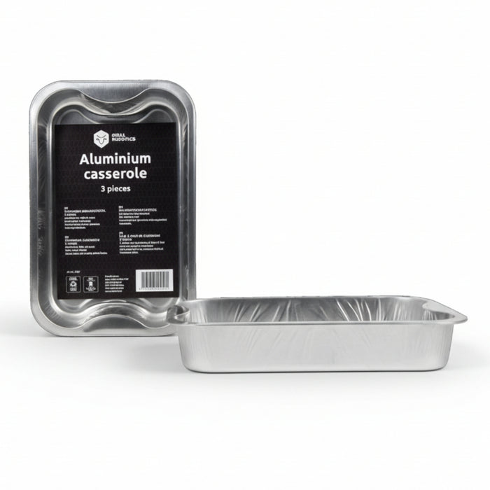 Cookinglife Grill BBQ Aluminium Bakjes / BBQ Grill Tray - 30 x 20 cm - 9 stuks