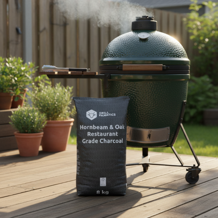 Cookinglife Grill Houtskool / Charcoal - Haagbeuk & Eik / Hornbeam & Oak - 8 Kg - Restaurant kwaliteit