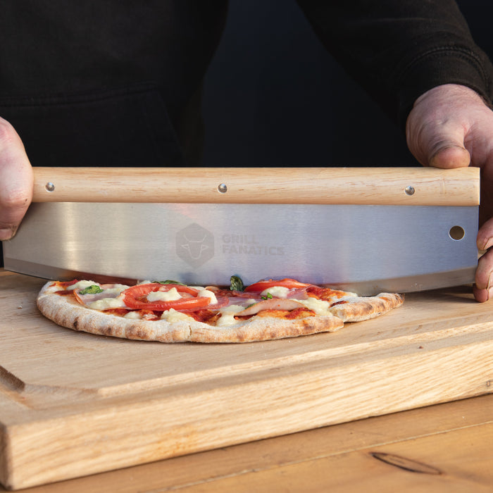 Cookinglife Grill Pizzasnijder / Pizzames - 35 cm