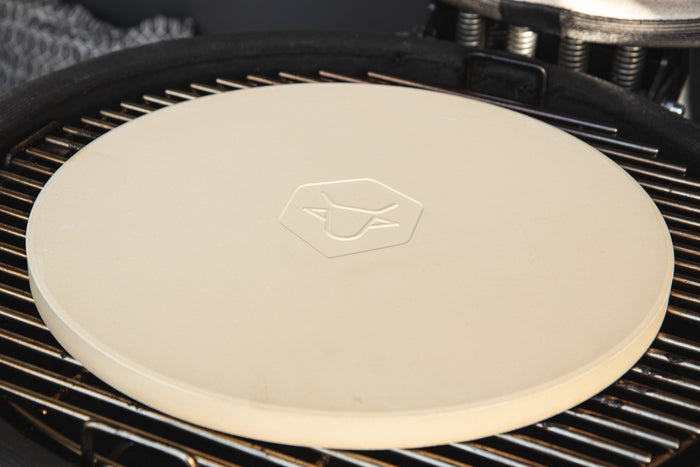 Cookinglife Grill Pizzasteen met houder ø 38 cm