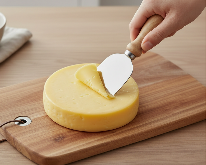 Cookinglife Kaasmessenset 4-delig - RVS - Kaasplank - Snijden en Serveren van Kazen