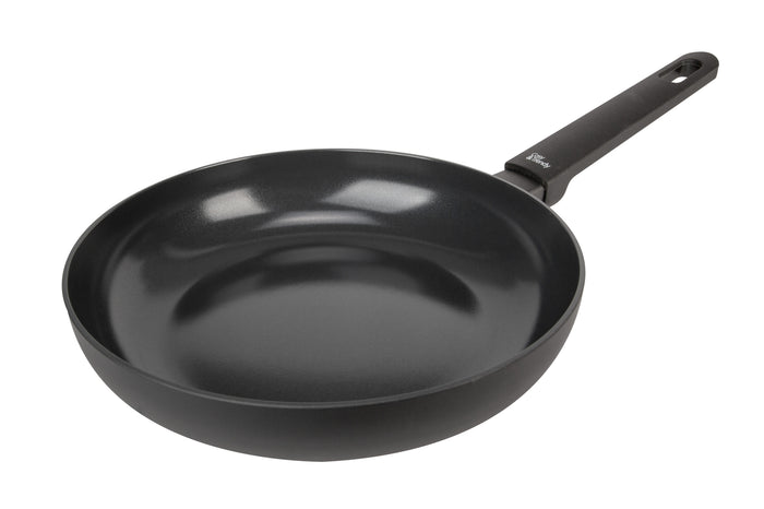 Cookinglife Koekenpan Black Cera - ø 24 cm - geschikt voor alle warmtebronnen - keramische anti-aanbaklaag