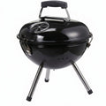 Cookinglife Kogel BBQ met poten - Tafel BBQ - Fire & Flavour - Houtskool - 39 cm - Compact - Zwart