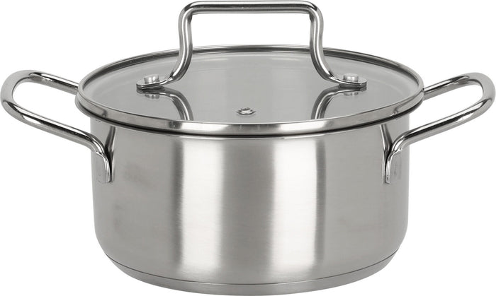 Cookinglife Kookpan Essential Steel RVS Ø 22 cm - 3.8 liter - geschikt voor alle warmtebronnen