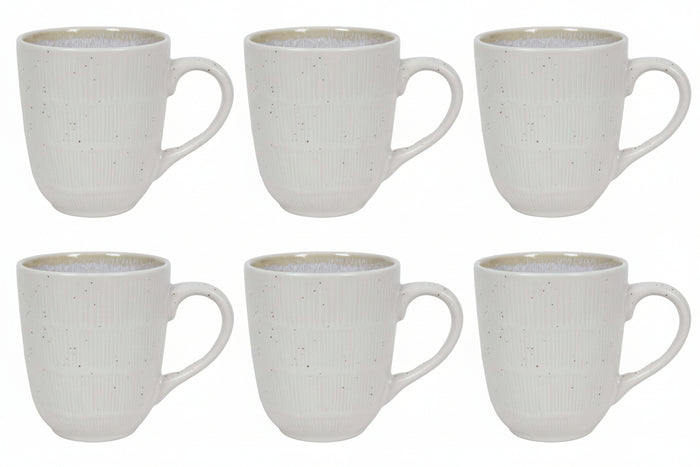 Cookinglife Mokken Nola Beige 350 ml - 6 Stuks