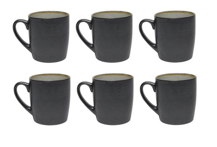 Cookinglife Mokken Nola Warm Grey 350 ml - 6 stuks