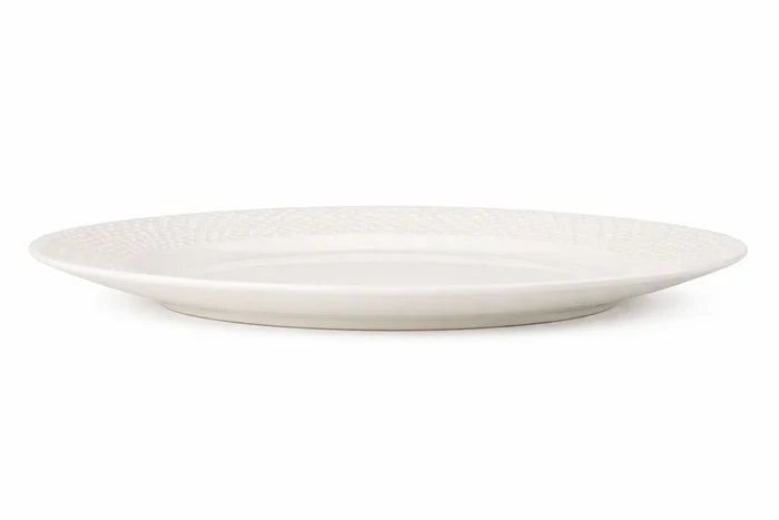 Cookinglife Ontbijtborden / Dessertborden - CampVibe - Outdoor - Kunststof - Onbreekbaar - Wit ø 21 cm - 4 Stuks