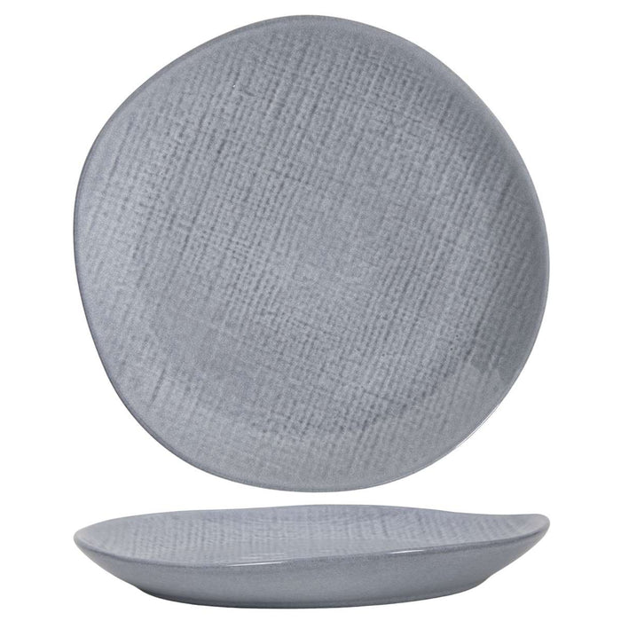 Cookinglife Ontbijtborden / Dessertborden Linen Grijs ø 21 cm – 6 stuks