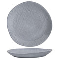 Cookinglife Ontbijtborden / Dessertborden Linen Grijs ø 21 cm – 6 stuks