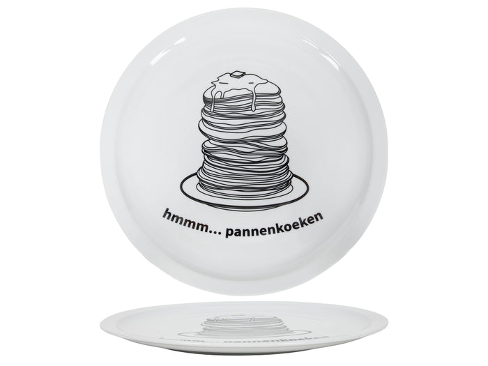 Cookinglife Pannenkoekenborden Porselein ø 30 cm - 6 Stuks