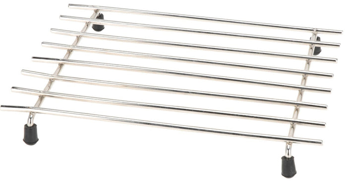 Cookinglife Pannenonderzetter RVS 24 x 19 cm - Onderzetter voor hete pannen