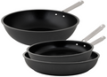 Cookinglife Pannenset ProForge 3-delig - Wokpan ø 28 cm + Koekenpan ø 24 & 28 cm - geschikt voor alle warmtebronnen - keramische anti-aanbaklaag