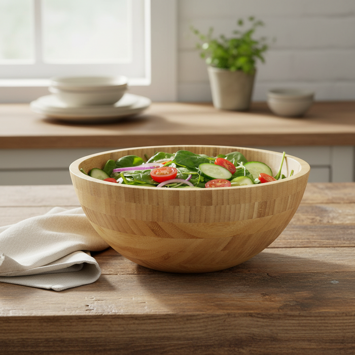 Cookinglife Saladeschaal - Bamboe - ø 28 cm