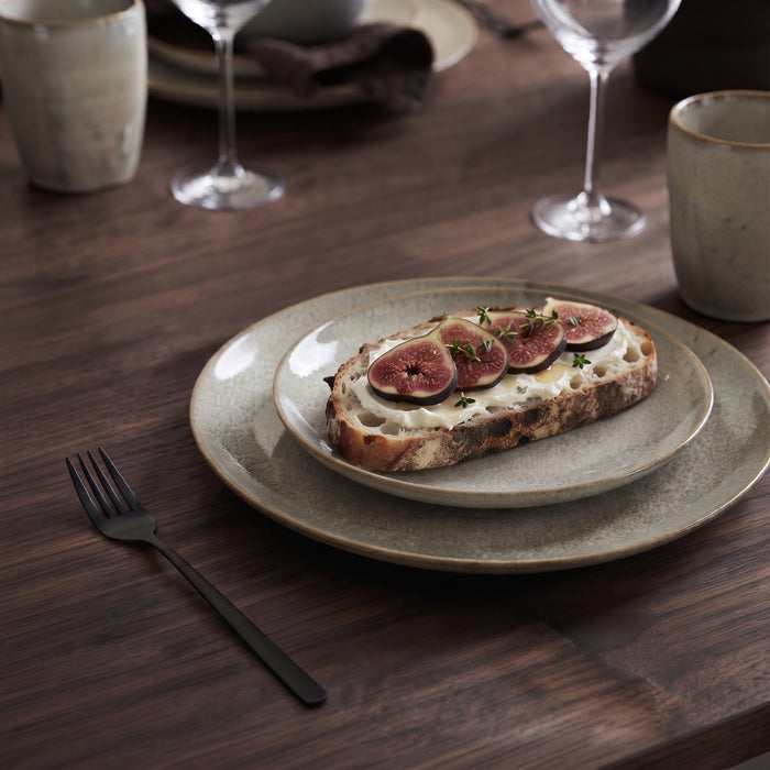 Cookinglife Serviesset Linen Beige 18-delig / 6 personen - 6 dinerborden, 6 ontbijtborden en 6 kommen
