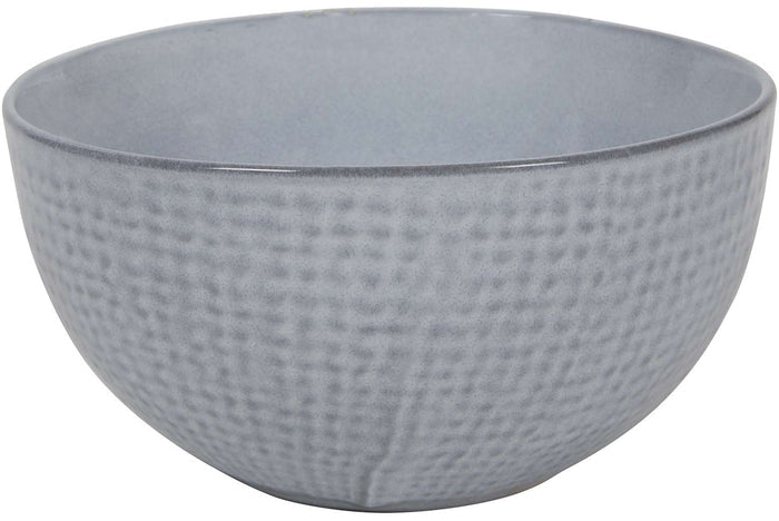 Cookinglife Serviesset Linen Grijs 18-delig / 6 personen - 6 dinerborden, 6 ontbijtborden en 6 kommen