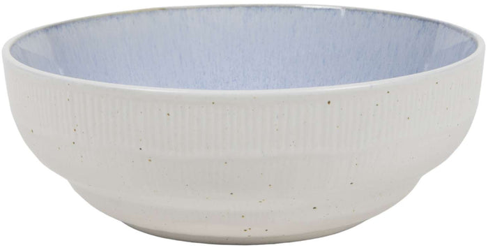 Cookinglife Serviesset Nola Blauw 18-delig / 6 personen - 6 dinerborden, 6 ontbijtborden en 6 kommen