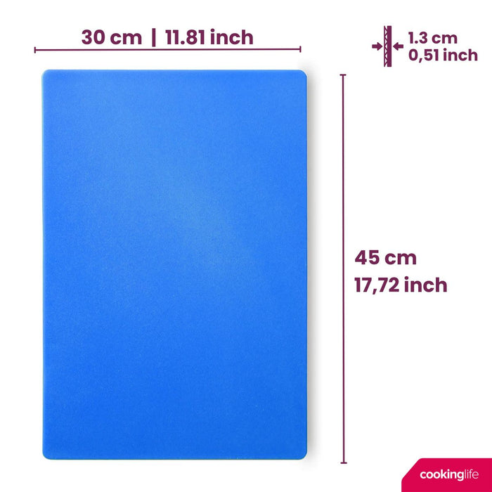 Cookinglife Snijplankenset HACCP 5-delig - 45 x 30 cm
