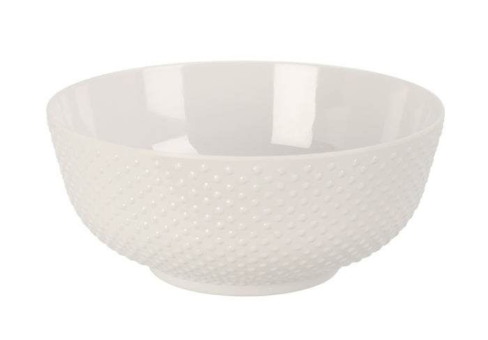 Cookinglife Soepkommen / Kommen - CampVibe - Outdoor - Kunststof - Onbreekbaar - Wit ø 16.8 cm - 4 Stuks