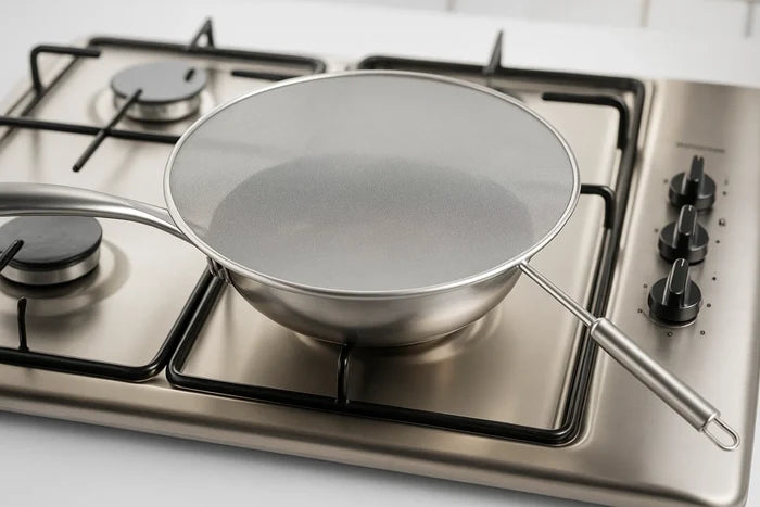 Cookinglife Spatdeksel RVS ø 29 cm