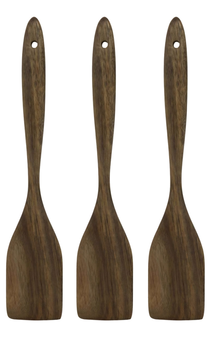 Cookinglife Spatels Acacia 32 cm - 3 stuks