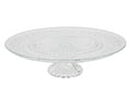 Cookinglife Taartplateau op Voet Klassiek - Glas - ø 32.5 cm