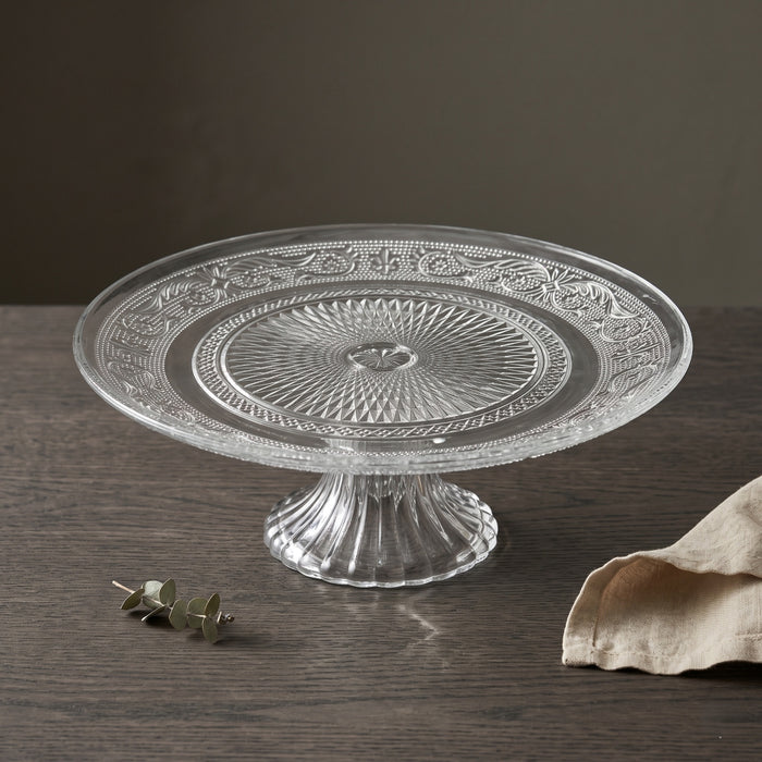 Cookinglife Taartplateau op Voet Klassiek - Glas - ø 32.5 cm