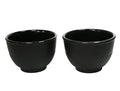 Cookinglife Theekopjes - Gietijzer - Zwart - 2 stuks