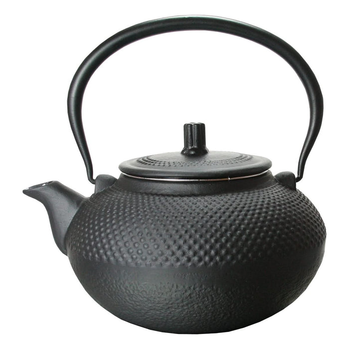 Cookinglife Theepot Arare met RVS Filter - Gietijzer Zwart - 1.5 liter