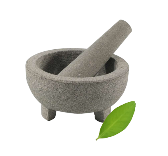 Cookinglife Vijzel op voet Organic Graniet ø 14.5 cm