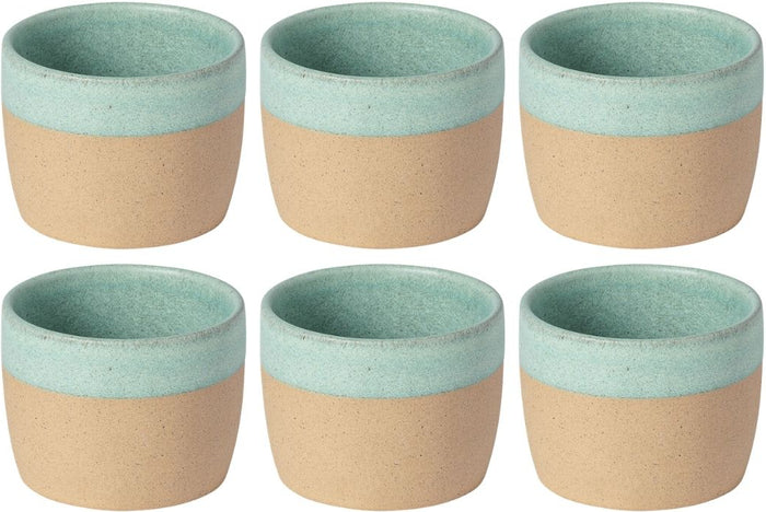 Costa Nova Bekers Arenito Aqua 360 ml - 6 stuks