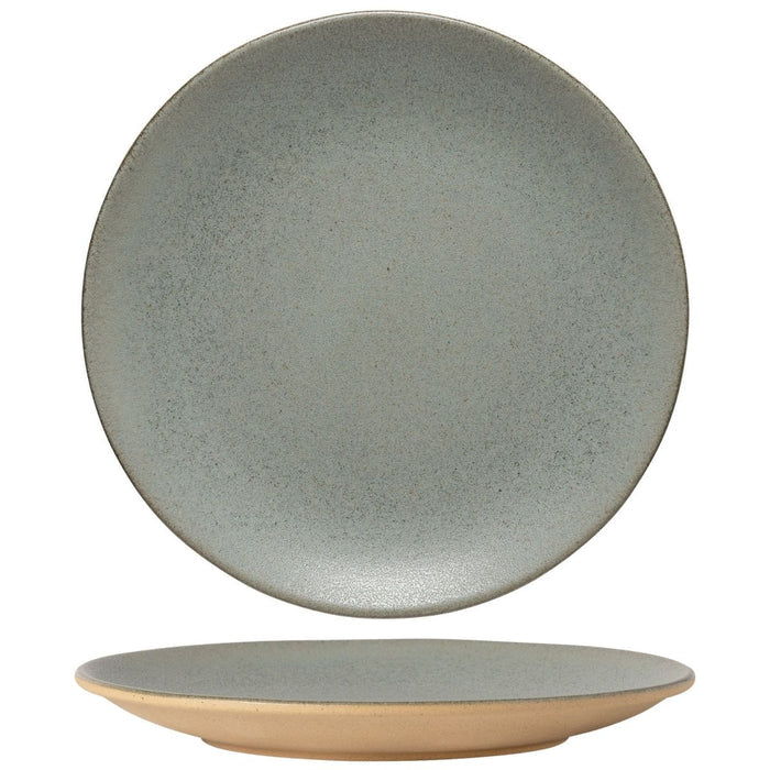 Costa Nova Dinerborden Arenito Sage Green ø 28 cm - 6 stuks