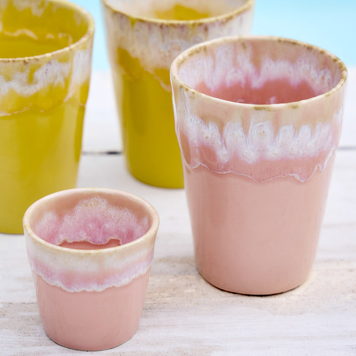 Costa Nova Espresso Kopjes Grespresso Soft Pink 80 ml - 8 stuks - Gift box
