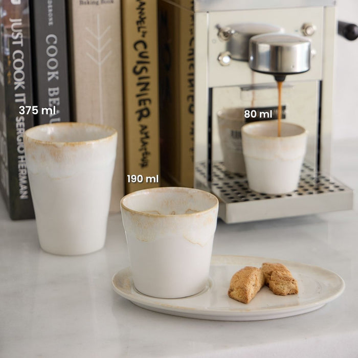 Costa Nova Espresso Kopjes Grespresso White 80 ml - 3 stuks
