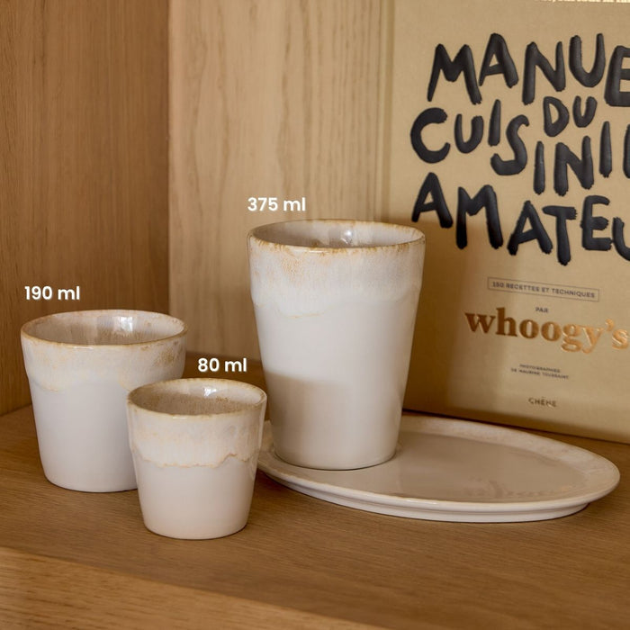 Costa Nova Espresso Kopjes Grespresso White 80 ml - 8 stuks - Gift box