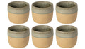 Costa Nova Koffiekopjes Arenito Sage Green 200 ml - 6 stuks
