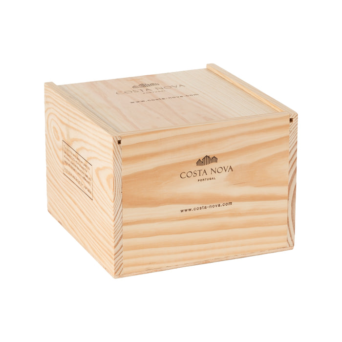 Costa Nova Koffiekopjes Grespresso White 190 ml - 8 stuks - Gift box