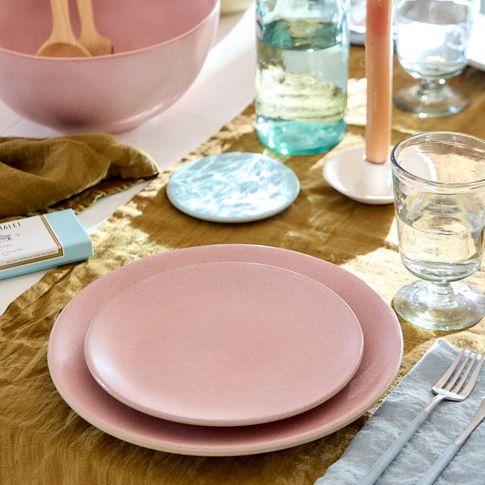 Costa Nova Ontbijtborden / Dessertborden Arenito Mauve Rose ø 22 cm - 6 stuks