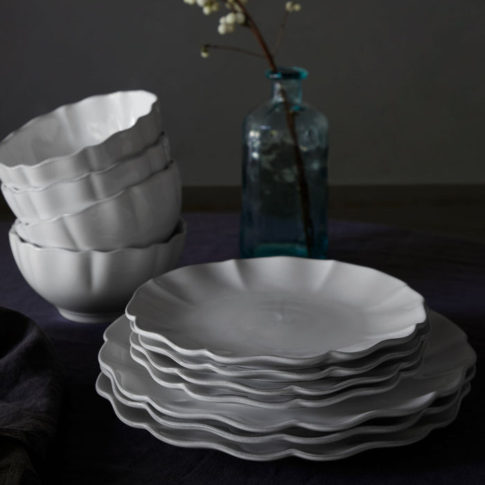 Costa Nova Ontbijtborden / Dessertborden Rosa White ø 22 cm - 6 stuks
