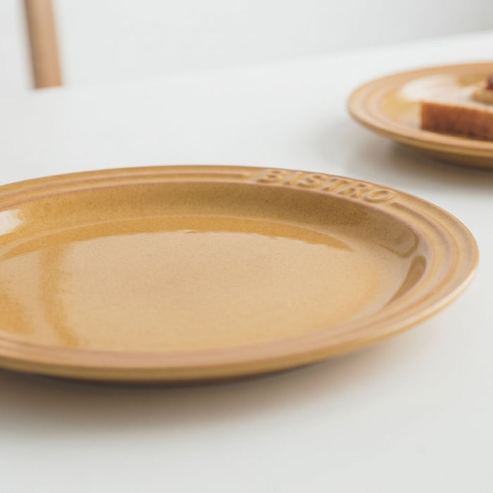 Cosy & Trendy Dinerborden Bistro Mustard Yellow ø 28 cm - 6 stuks
